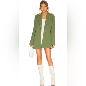NWT Paris Georgia (Revolve) Francis Blazer in Forest, Size Medium